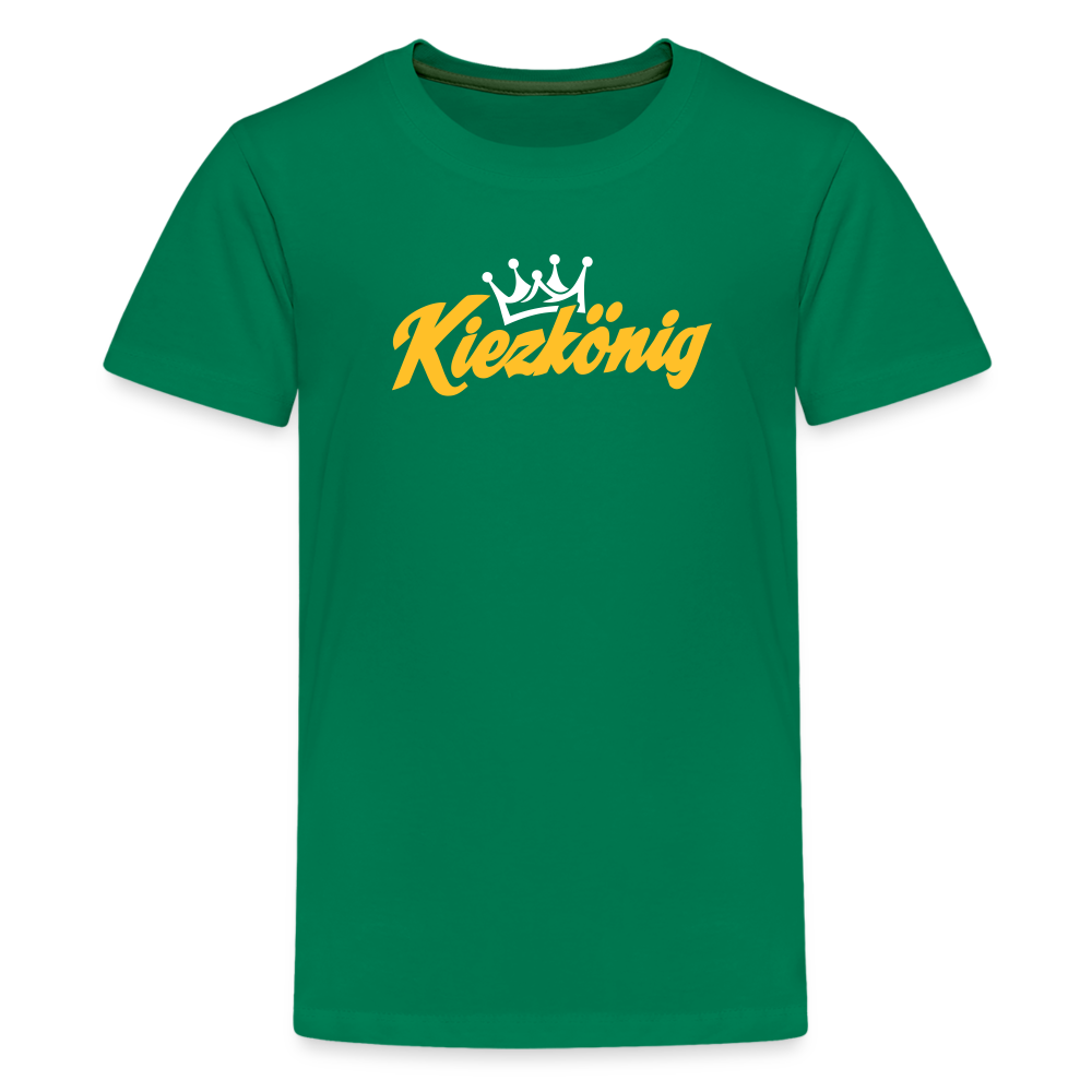 Kiezkönig - Teenager Premium T-Shirt - Kelly Green