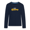 Kiezkönig - Teenager Langarmshirt - Navy