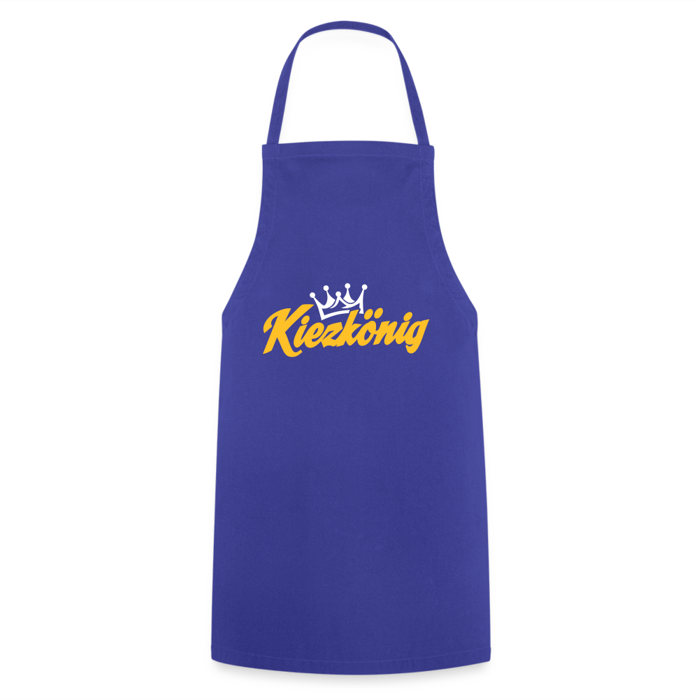 Kiezkönig - Kochschürze - Royalblau