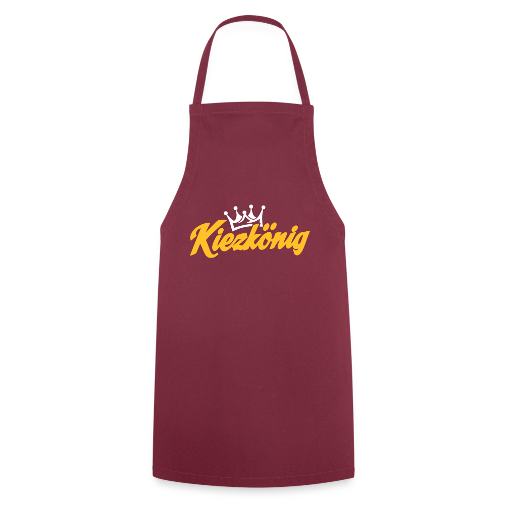 Kiezkönig - Kochschürze - Bordeaux