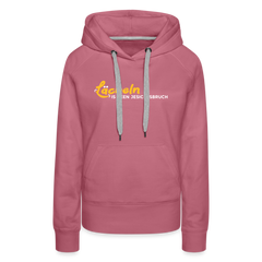 Lächeln is keen Jesichtsbruch - Frauen Premium Hoodie