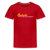 Lächeln is keen Jesichtsbruch - Teenager Premium T-Shirt - Rot