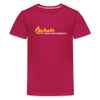 Lächeln is keen Jesichtsbruch - Teenager Premium T-Shirt - dunkles Pink