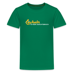 Lächeln is keen Jesichtsbruch - Teenager Premium T-Shirt