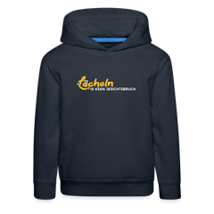 Lächeln is keen Jesichtsbruch - Kinder Premium Hoodie