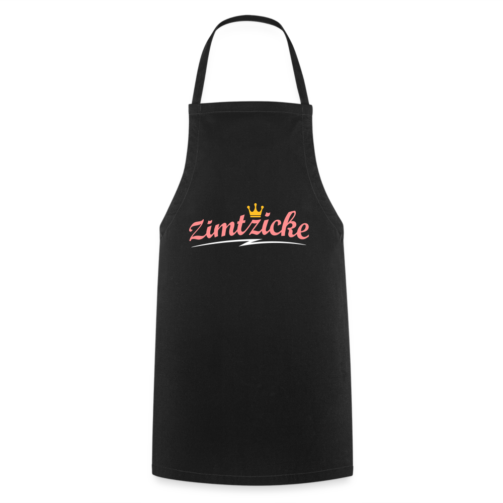 Zimtzicke - Kochschürze - Schwarz