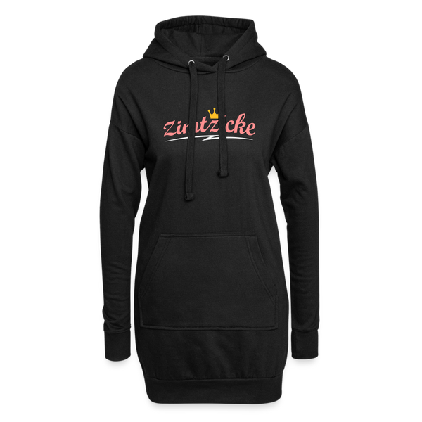 Zimtzicke - Hoodie-Kleid - Schwarz