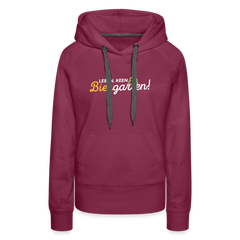 Leben, keen Biergarten! - Frauen Premium Hoodie