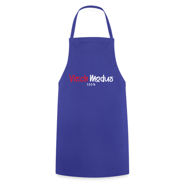 Viech Modus 100% - Kochschürze - Royalblau