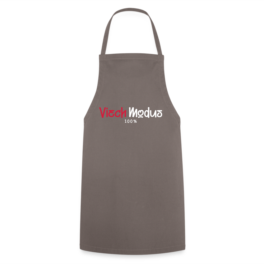 Viech Modus 100% - Kochschürze - Grau
