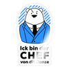 Chef - Aufkleber - Transparent glänzend