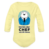 Chef - Bio-Langarmbody - Hellgelb