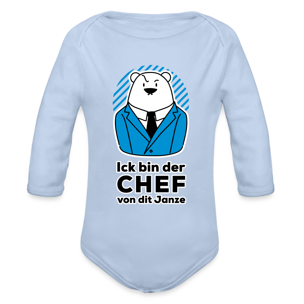 Chef - Bio-Langarmbody - Sky
