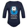 Chef - Bio-Langarmbody - Dunkelnavy