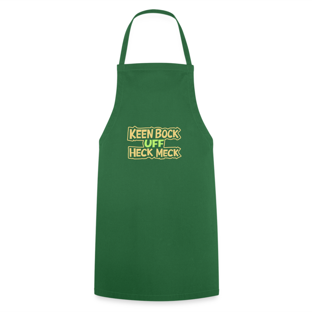 Keen Bock uff Heck Meck - Kochschürze - Grün