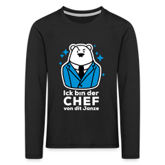 Chef - Kinder Langarmshirt
