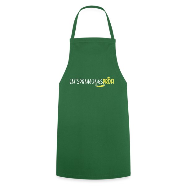Entspannungsprofi - Kochschürze - Grün
