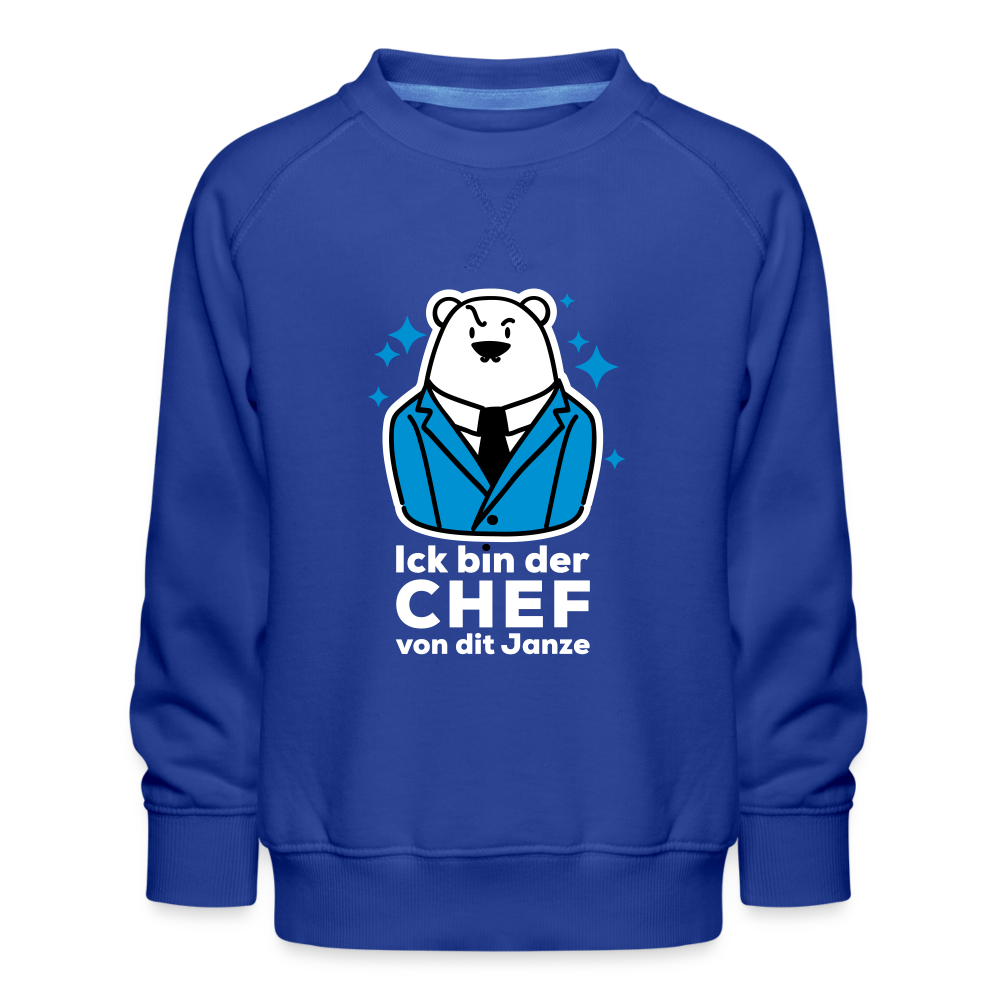 Chef - Kinder Premium Sweatshirt - Royalblau