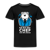 Chef - Kinder Premium T-Shirt - Schwarz