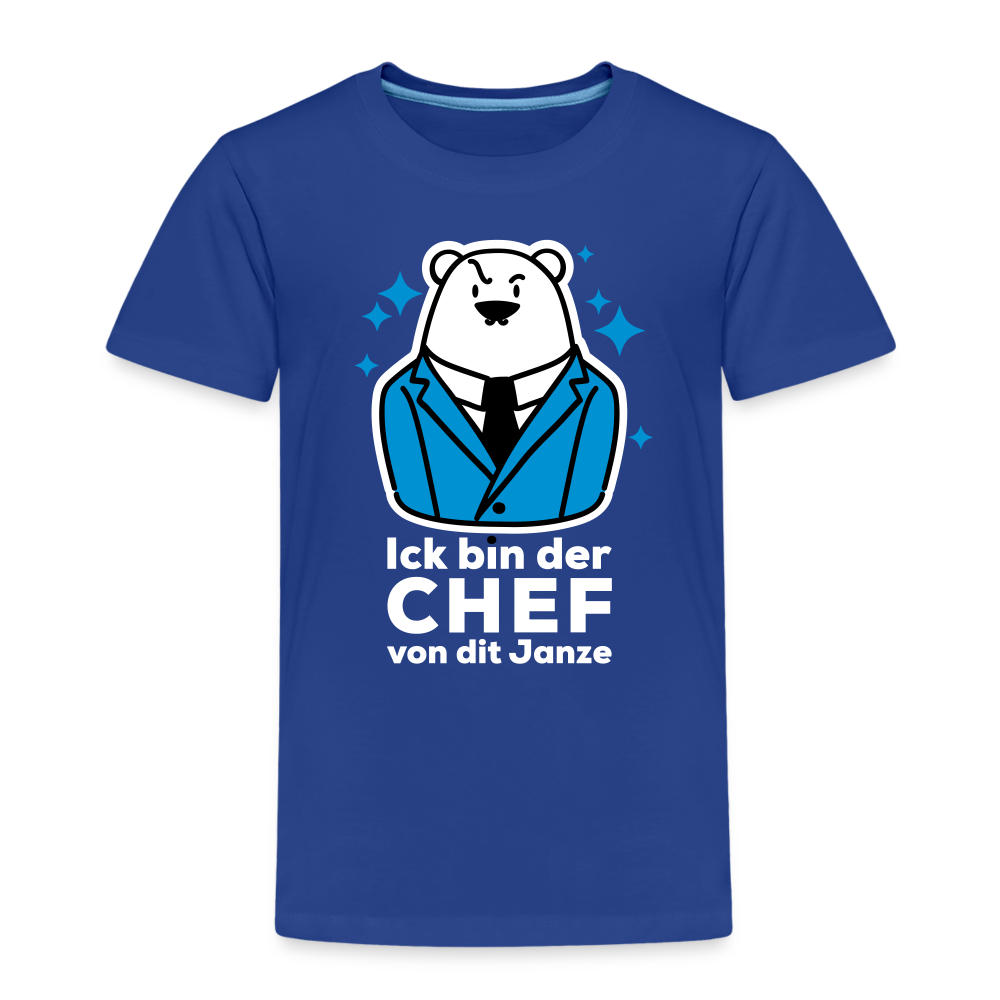 Chef - Kinder Premium T-Shirt - Königsblau