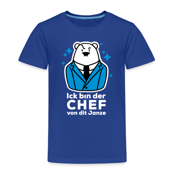 Chef - Kinder Premium T-Shirt - Königsblau