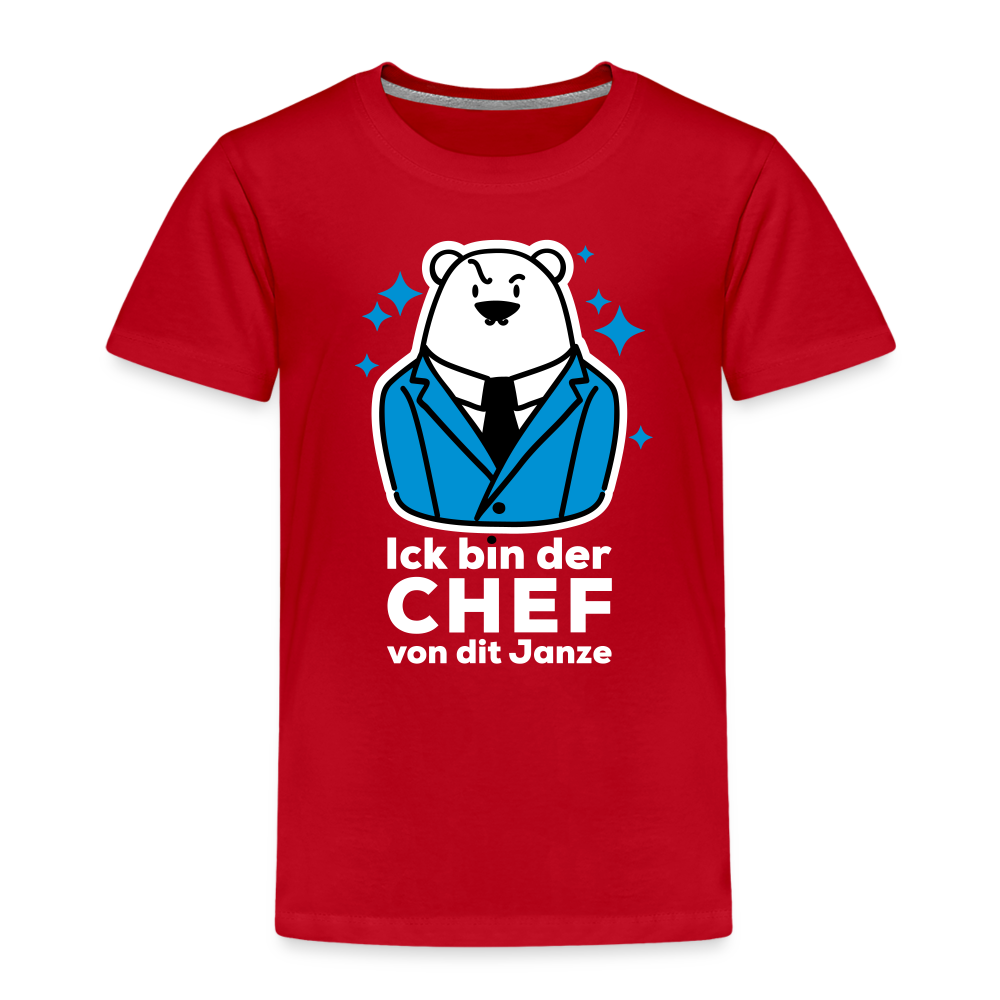 Chef - Kinder Premium T-Shirt - Rot