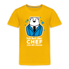 Chef - Kinder Premium T-Shirt - Sonnengelb