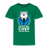Chef - Kinder Premium T-Shirt - Kelly Green