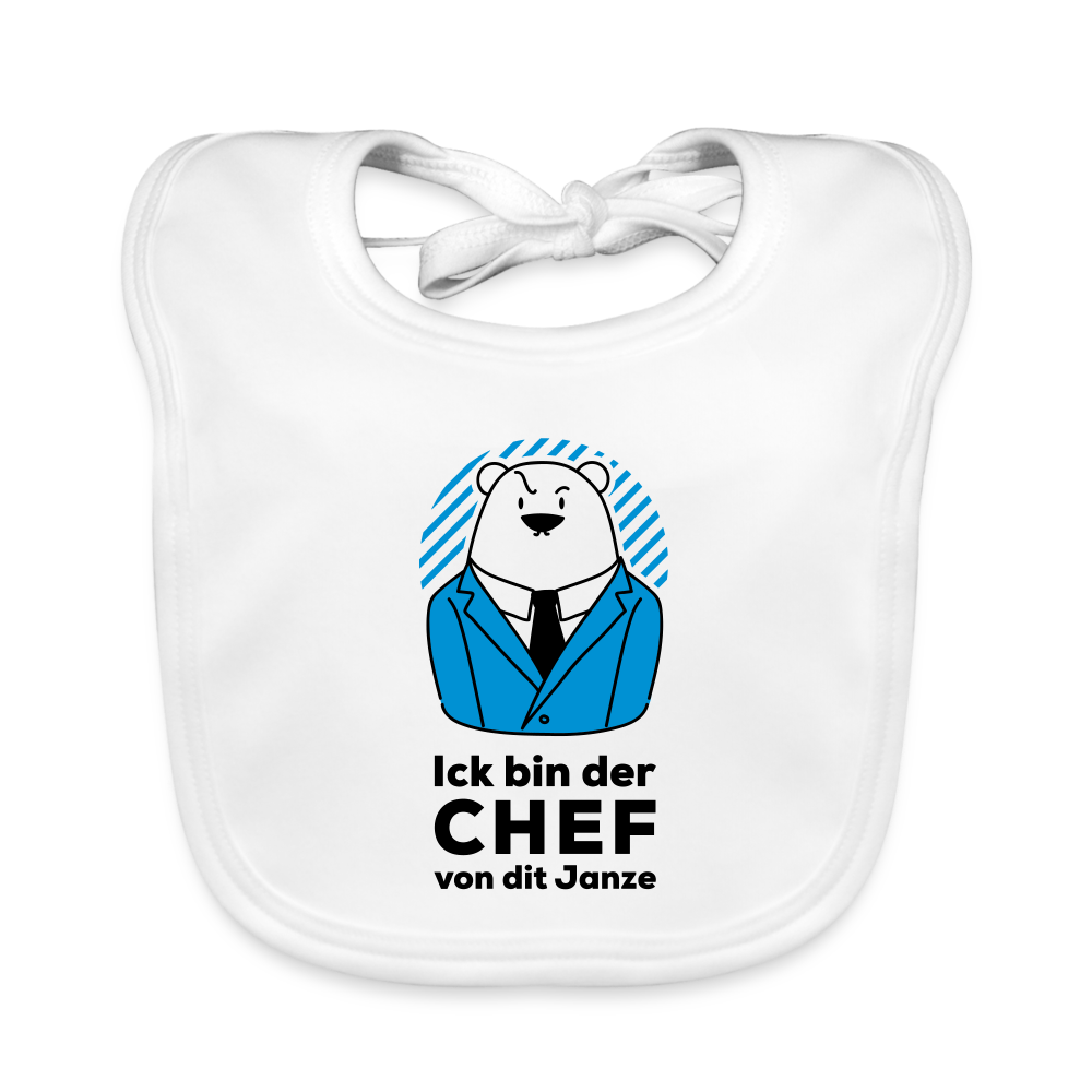 Chef - Lätzchen - weiß