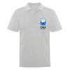 Chef - Männer Poloshirt - Grau meliert