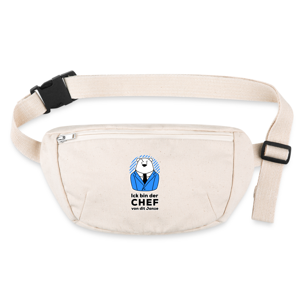 Chef - Recycelte Gürteltasche - Naturweiß