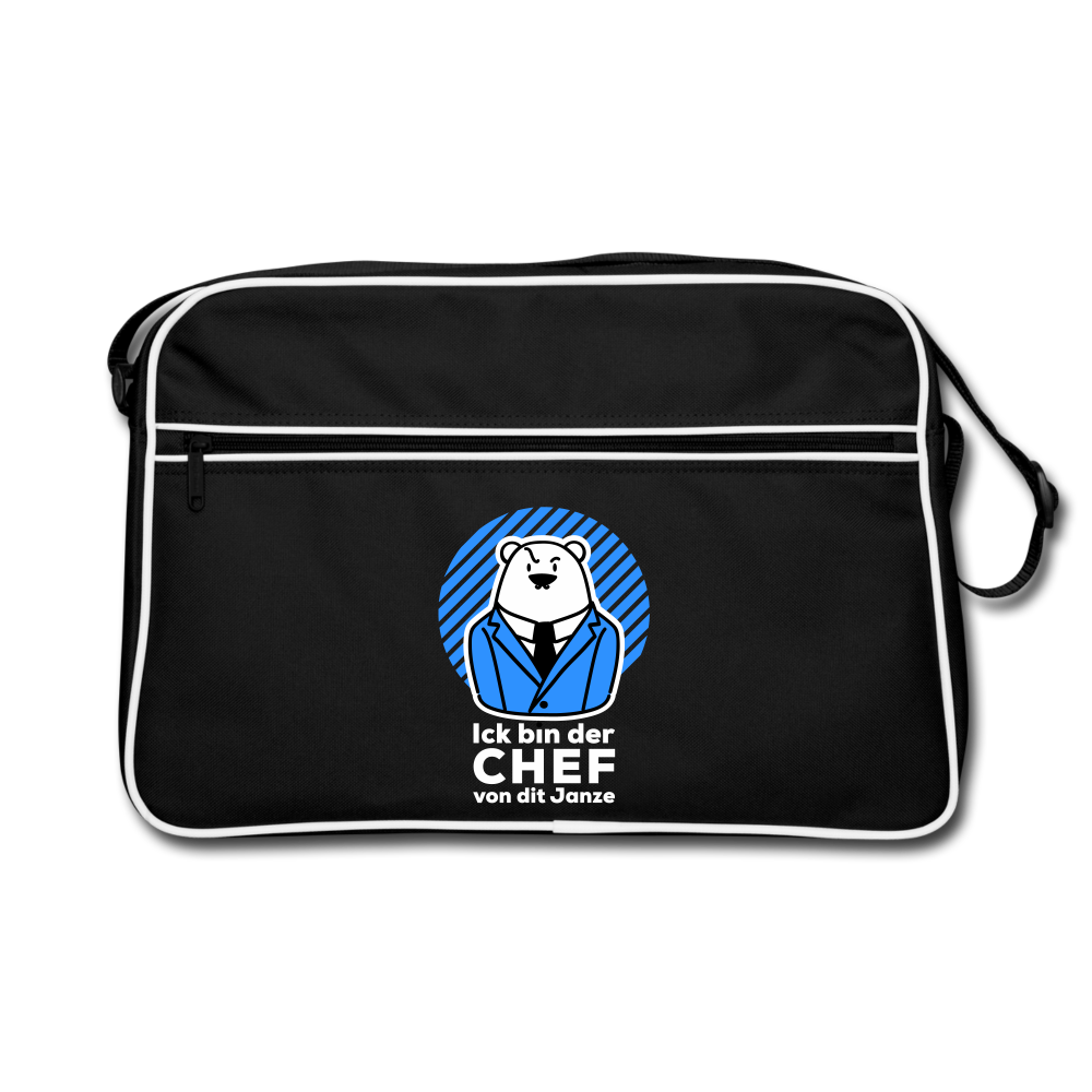 Chef - Retro Tasche - Schwarz/Weiß