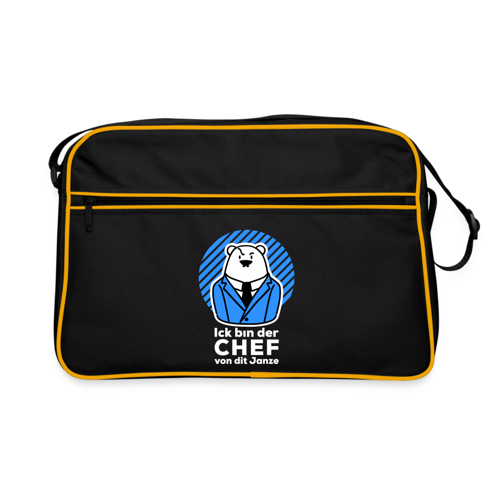 Chef - Retro Tasche - Schwarz/Gold