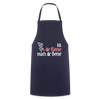 Ick, die Kleene, mach dir Beene! - Kochschürze - Navy