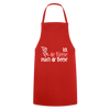 Ick, die Kleene, mach dir Beene! - Kochschürze - Rot