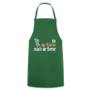 Ick, die Kleene, mach dir Beene! - Kochschürze - Grün