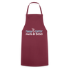 Meene Kleene macht dir Beene! - Kochschürze - Bordeaux