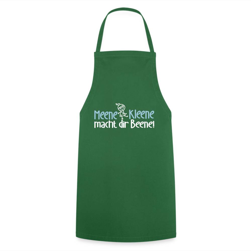 Meene Kleene macht dir Beene! - Kochschürze - Grün