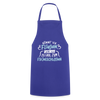 Könnt' ick fliejen, wär ick zu faul zum Flüjelschlagen - Kochschürze - Royalblau