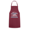 Könnt' ick fliejen, wär ick zu faul zum Flüjelschlagen - Kochschürze - Bordeaux