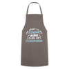 Könnt' ick fliejen, wär ick zu faul zum Flüjelschlagen - Kochschürze - Grau