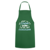 Könnt' ick fliejen, wär ick zu faul zum Flüjelschlagen - Kochschürze - Grün