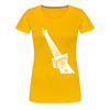 Der Funkturm - Frauen Premium T-Shirt - Sonnengelb