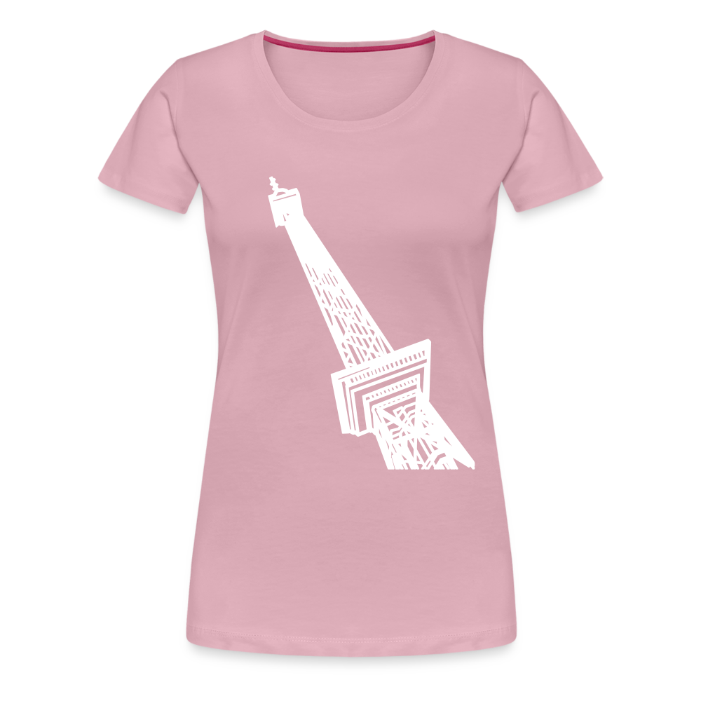 Der Funkturm - Frauen Premium T-Shirt - Hellrosa