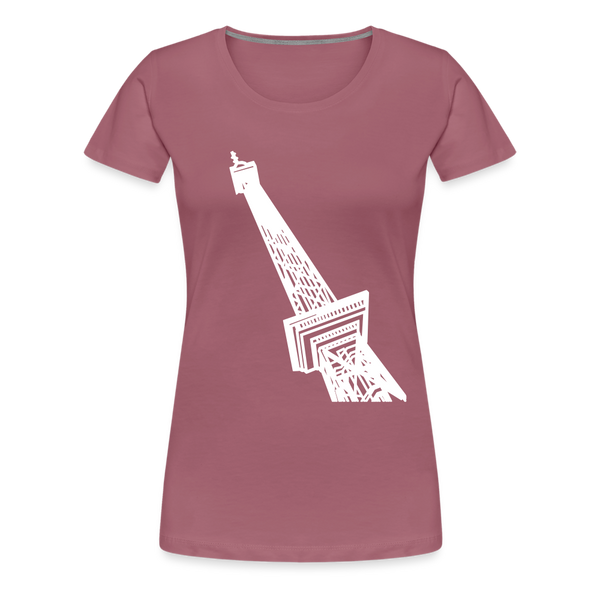 Der Funkturm - Frauen Premium T-Shirt - Malve