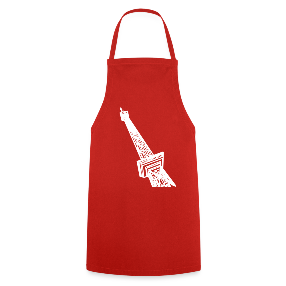 Der Funkturm - Kochschürze - Rot