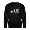 Evolution - Männer Premium Sweatshirt - Schwarz