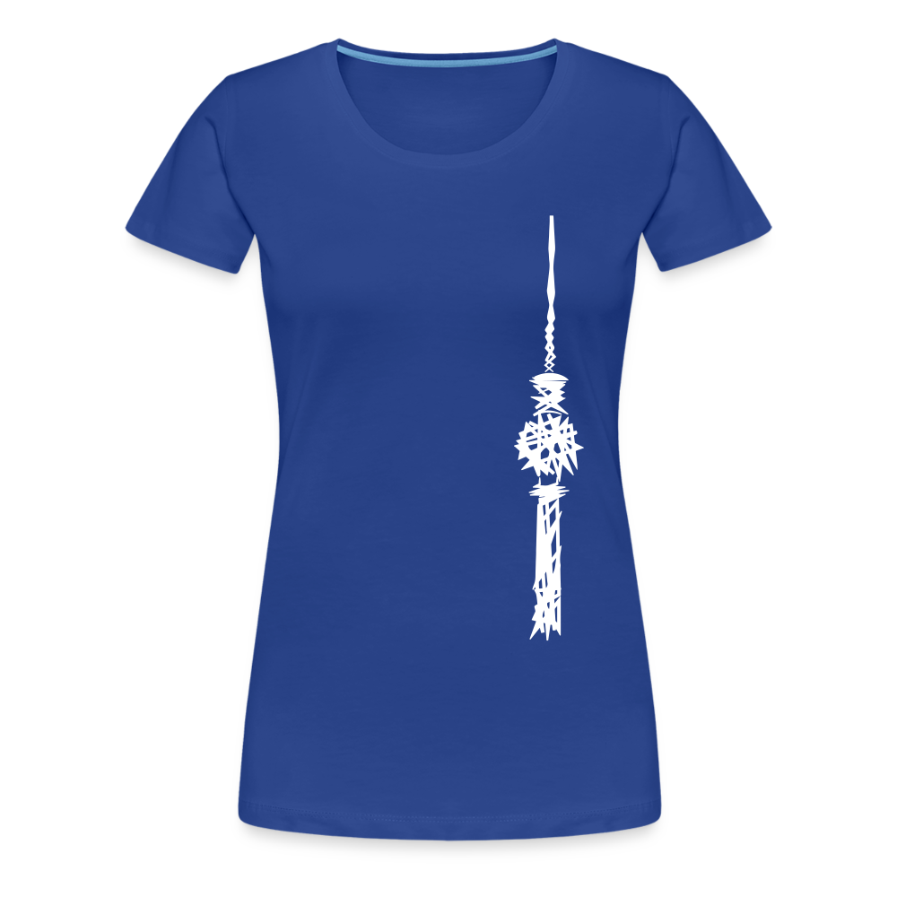 Fernsehturm Zick zack - Frauen Premium T-Shirt - Königsblau