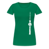 Fernsehturm Zick zack - Frauen Premium T-Shirt - Kelly Green
