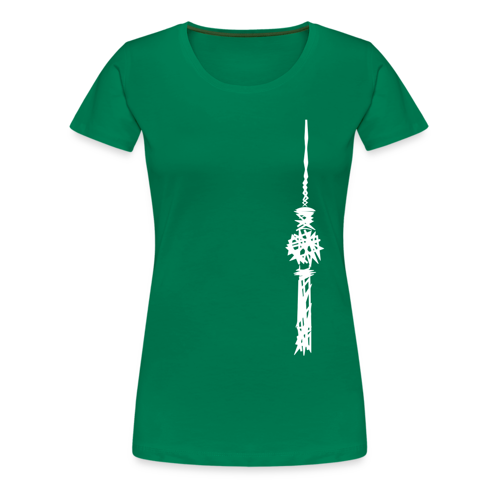 Fernsehturm Zick zack - Frauen Premium T-Shirt - Kelly Green